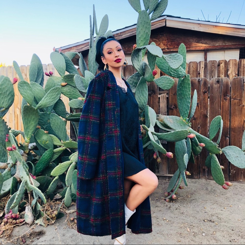 Plaid Coat